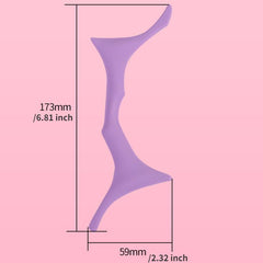 Reusable Silicone Eyebrow Stencil for Perfect Makeup