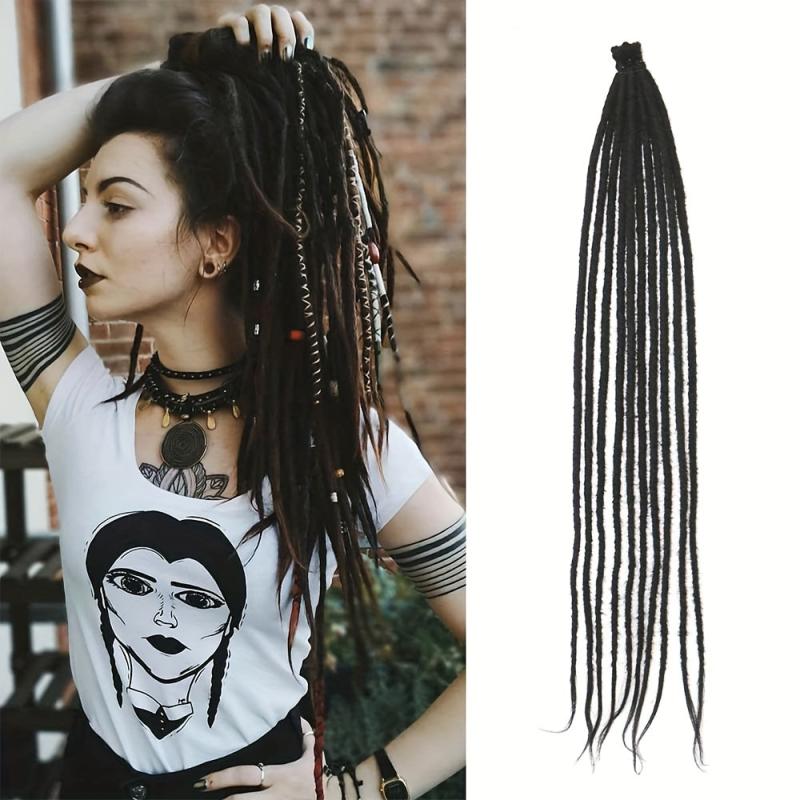 60 96 Cm Thin Long Dreads Crochet Hair Reggae Hair Soft Dreadlocks Extensions