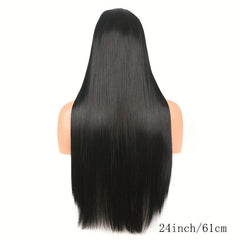 13 3 Lace Front Synthetic Wig Women 200 Density Natural Looking Daily Use