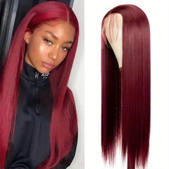 13 3 Lace Front Synthetic Wig Women 200 Density Natural Looking Daily Use