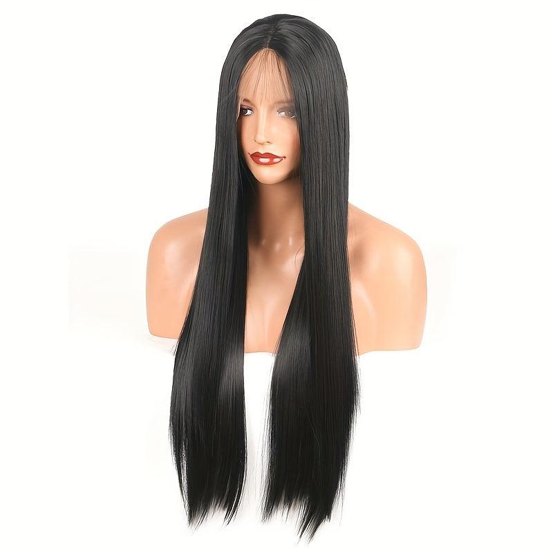 13 3 Lace Front Synthetic Wig Women 200 Density Natural Looking Daily Use