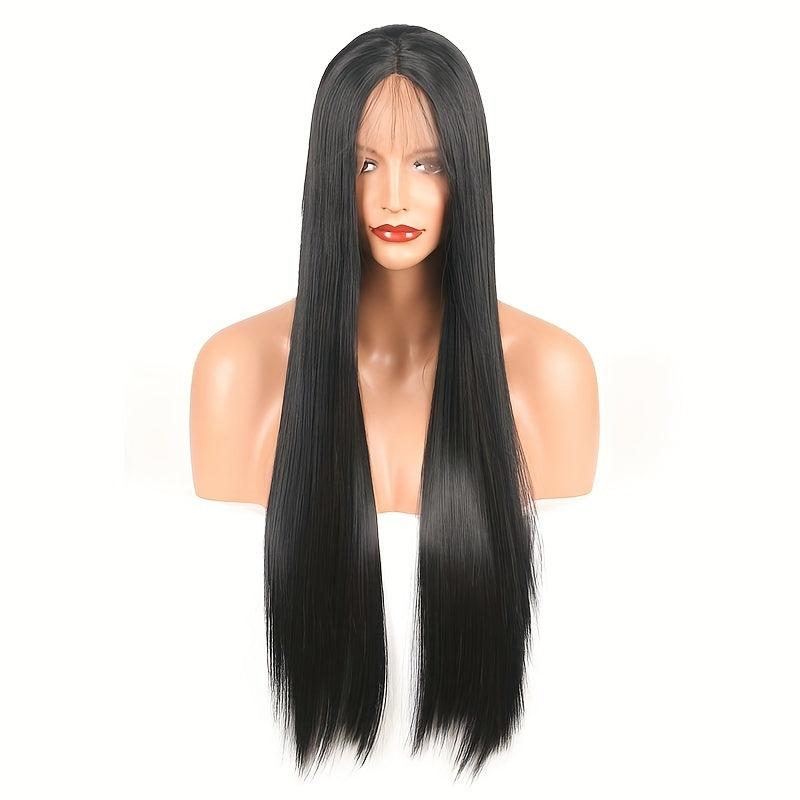13 3 Lace Front Synthetic Wig Women 200 Density Natural Looking Daily Use
