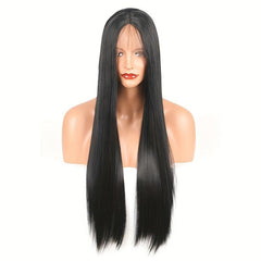 13 3 Lace Front Synthetic Wig Women 200 Density Natural Looking Daily Use