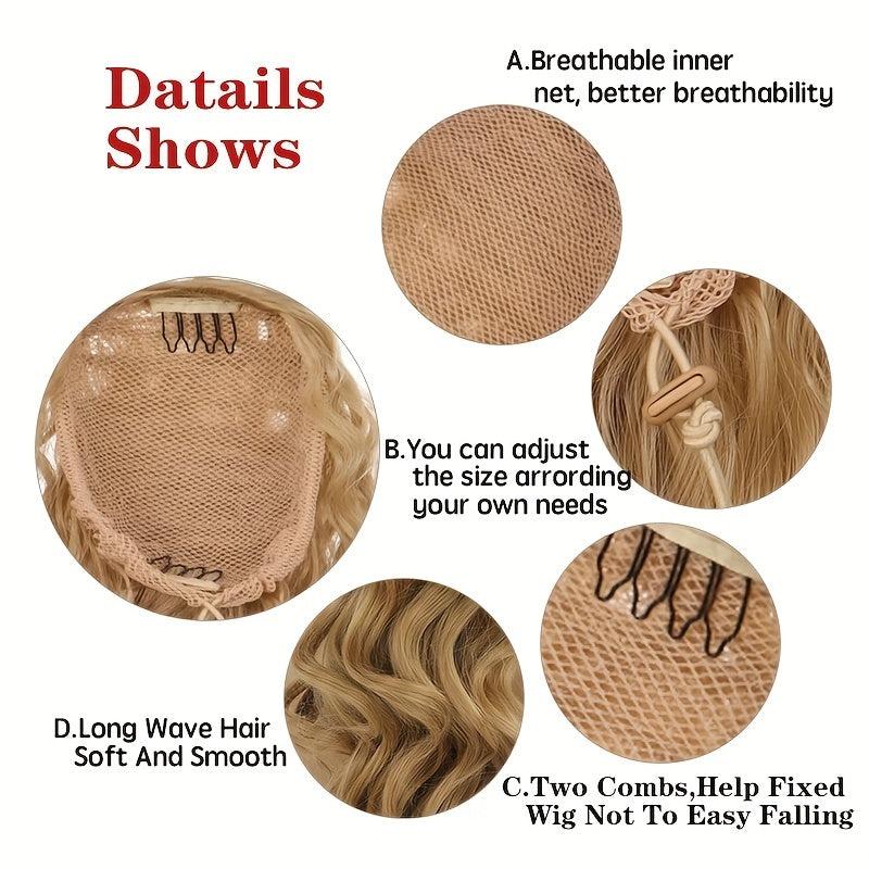 Body Wave Hair Ponytail Extensions 60-96 cm