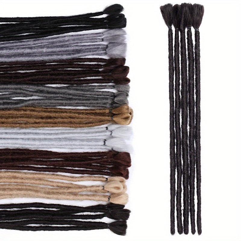 5 Strand Dreadlocks Extensions 30 48 Cm Soft Hair Heat Resistant Synthetic Fiber