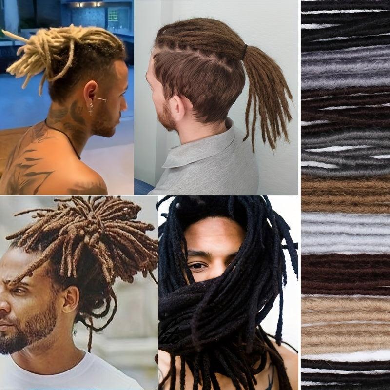 5 Strand Dreadlocks Extensions 30 48 Cm Soft Hair Heat Resistant Synthetic Fiber