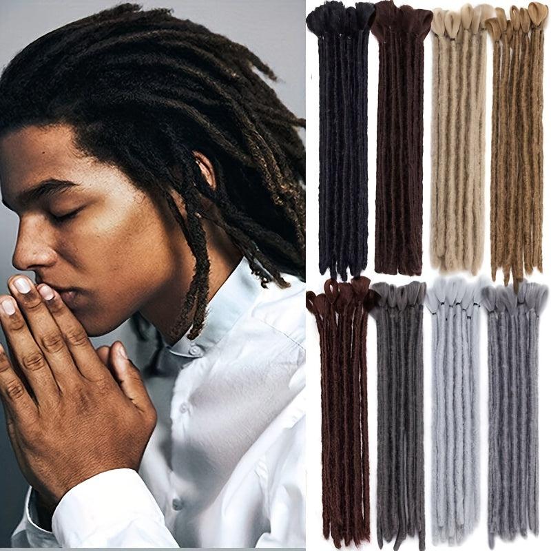 5 Strand Dreadlocks Extensions 30 48 Cm Soft Hair Heat Resistant Synthetic Fiber