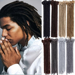 5 Strand Dreadlocks Extensions 30 48 Cm Soft Hair Heat Resistant Synthetic Fiber