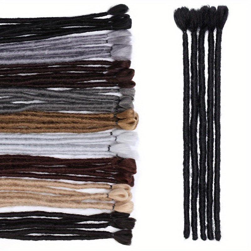 5 Strand Dreadlocks Extensions 30 48 Cm Soft Hair Heat Resistant Synthetic Fiber