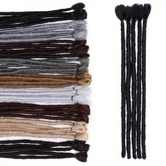 5 Strand Dreadlocks Extensions 30 48 Cm Soft Hair Heat Resistant Synthetic Fiber