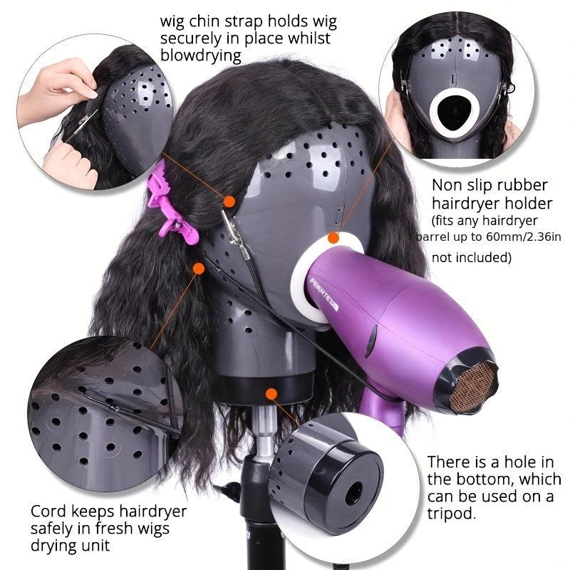 Professional Wig Dryer Head with Holes for Drying Wigs