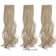 3pcs Set Body Wave Hair Extensions Clip In Long Wavy Hair Extensions