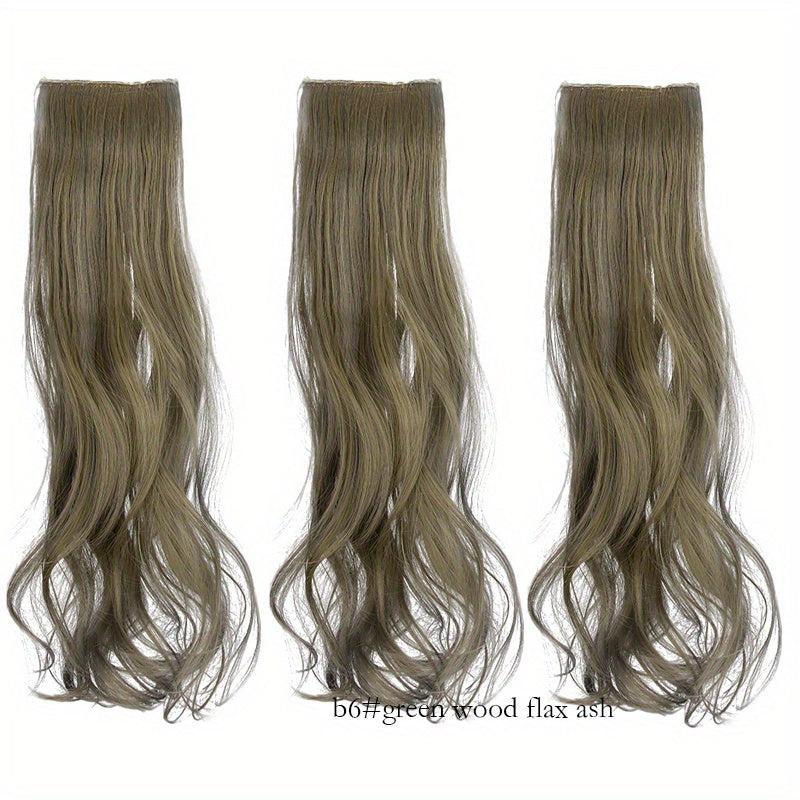 3pcs Set Body Wave Hair Extensions Clip In Long Wavy Hair Extensions