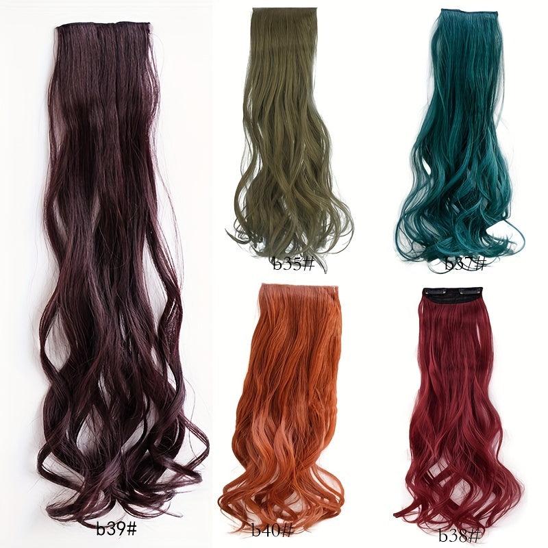 3pcs Set Body Wave Hair Extensions Clip In Long Wavy Hair Extensions