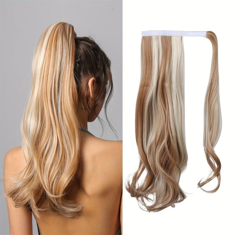 Wavy Ponytail Extension 60-96 cm Long Curly Hairpiece