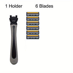 Classic Razor Holder with 36 Replacement Blades Skin Guard Included