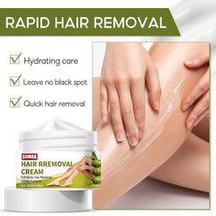 Gentle Olive Hair Removal Cream Underarms Lips Sensitive Formula