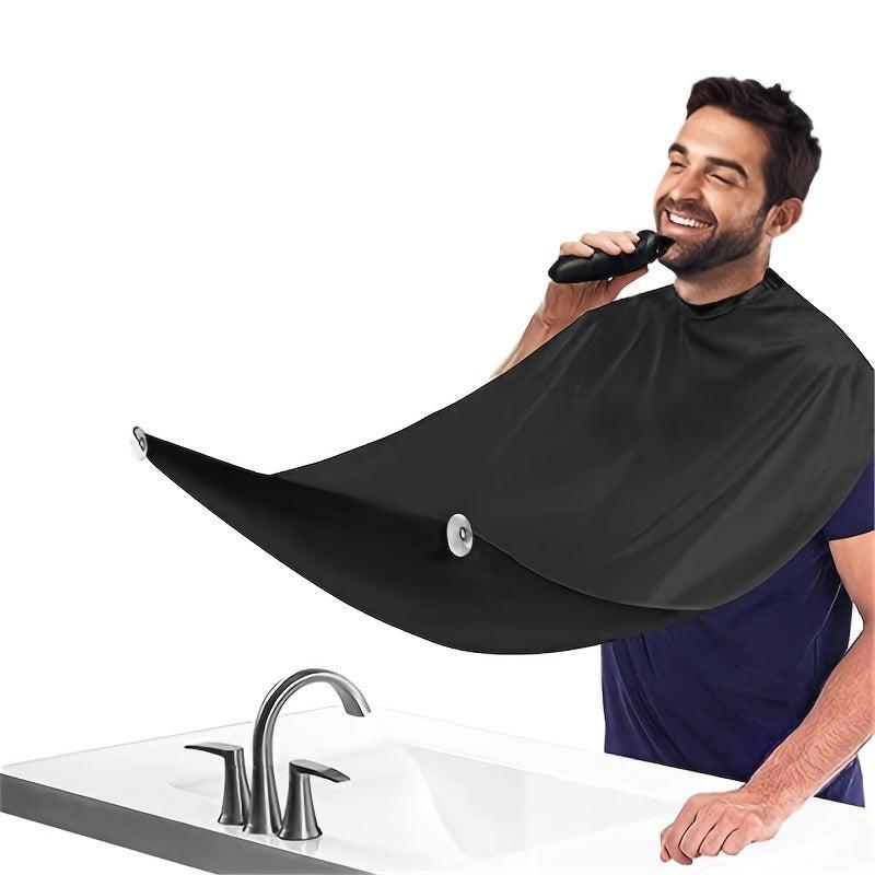 Beard Bib Apron For Men Hair Catcher - Shaving Grooming Accessories