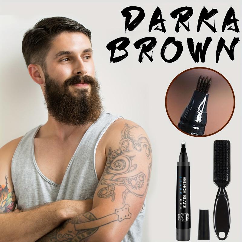 Beard Filling Pen Kit Waterproof Beard Pen Beard Styling Pen
