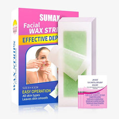 Sumax 72 Strips Wax Paper Lip Hair Removal Strips