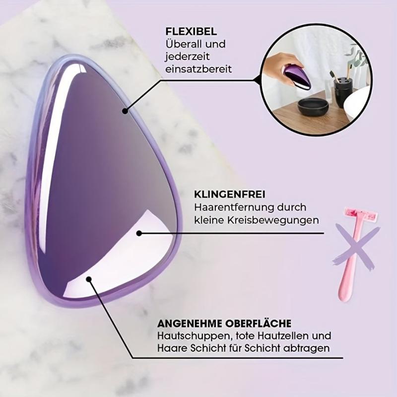 Hair Removal Tool Reusable Crystal Hair Eraser for Arms Legs & Back