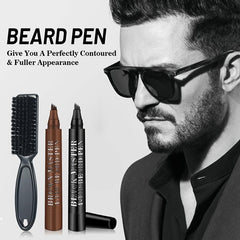 Beard Pen Filler Set Waterproof & Long-Lasting
