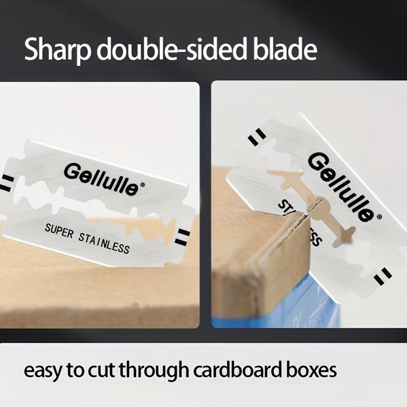 Men's Stainless Steel Safety Razor Blades for Smooth Shaving