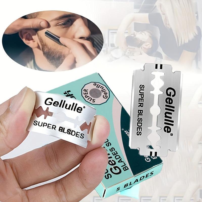 Men's Stainless Steel Safety Razor Blades for Smooth Shaving