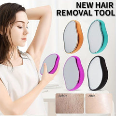 Painless Crystal Hair Removal for Arms Legs Body Men and Women