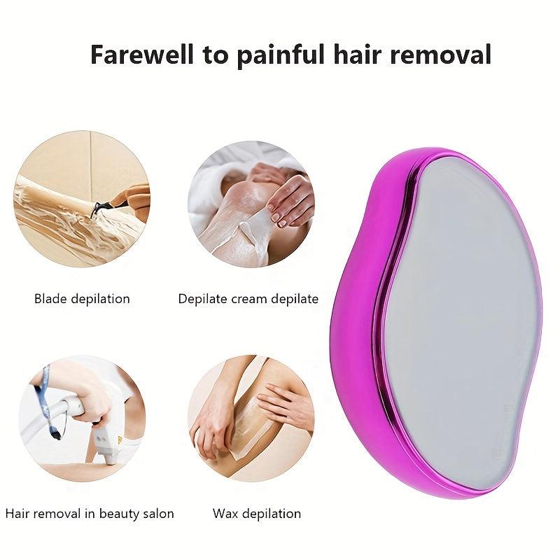 Painless Crystal Hair Removal for Arms Legs Body Men and Women