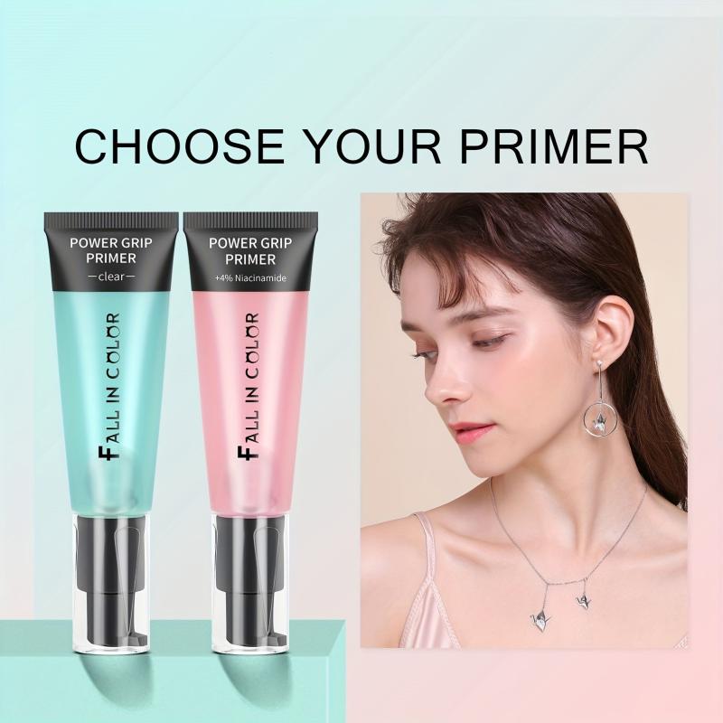 Hydrating Makeup Primer Gel Brightens Skin Tone Before Foundation