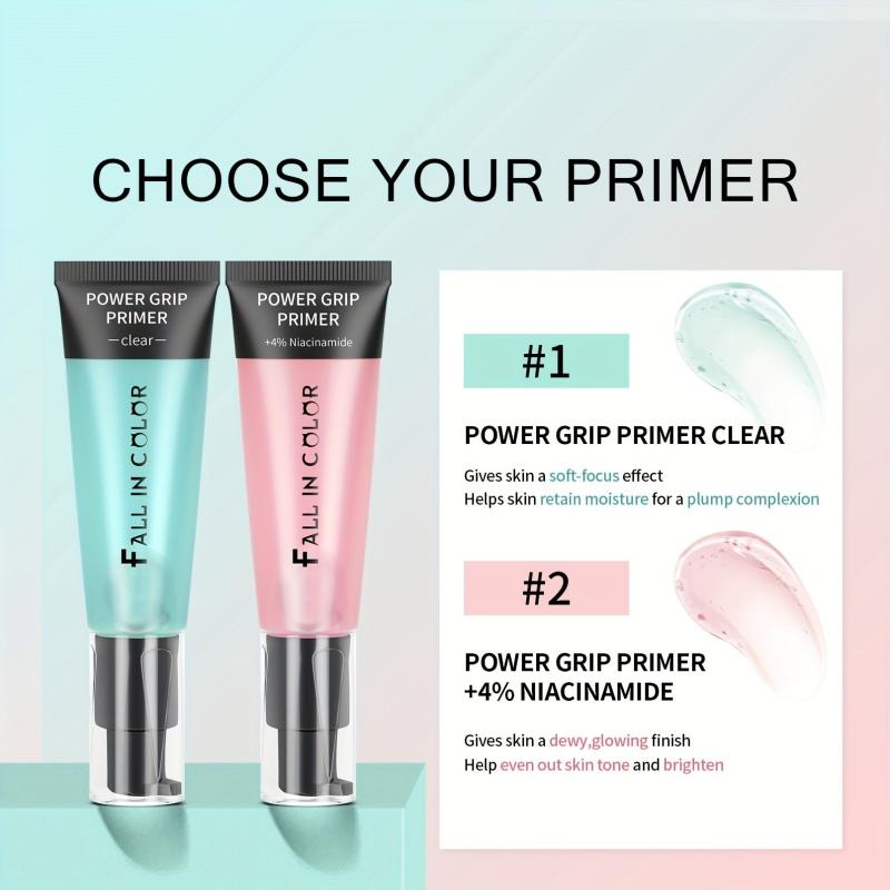 Hydrating Makeup Primer Gel Brightens Skin Tone Before Foundation