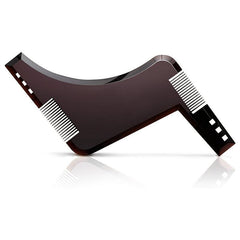 All In One Beard Shaping Tool Beard Comb Styling Template