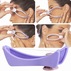 2pcs Mini Facial Hair Remover Spring Threading Epilator Defeatherer Hair Removal