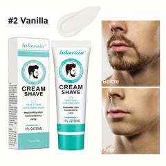 Natural Shaving Cream For Men Softens Beard