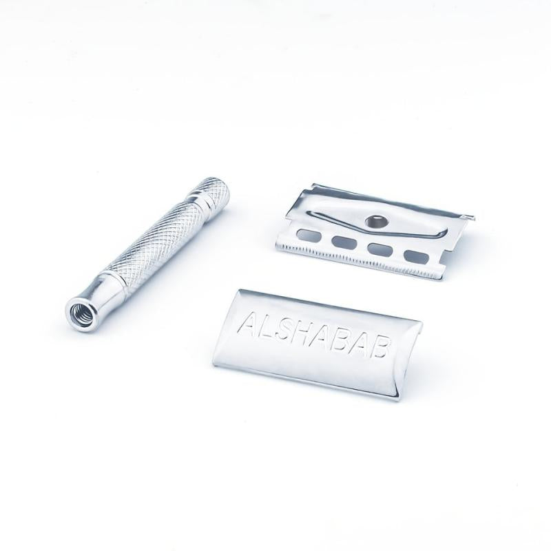 Double Edge Stainless Steel Safety Razor for Men Shaving
