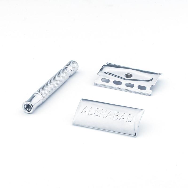 Double Edge Stainless Steel Safety Razor for Men Shaving