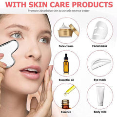 Stainless Steel Gua Sha Facial Massage Tool for Face and Body Lift