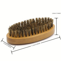 Soft Bristle Beard Brush for Styling Beard & Mustache