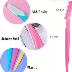 6pcs Eyebrow Grooming Exfoliating Shaving Kit