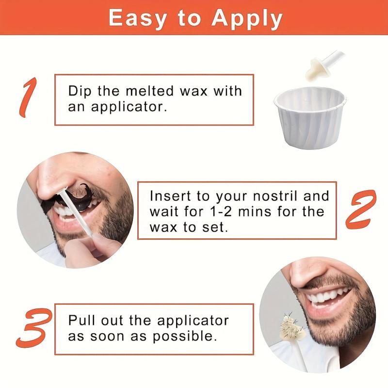 Painless Nose Hair Removal Wax - Women Nose Kit