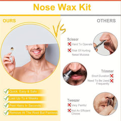 Painless Nose Hair Removal Wax - Women Nose Kit