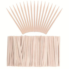 200 Small Wood Spatulas for Waxing and Hair Removal