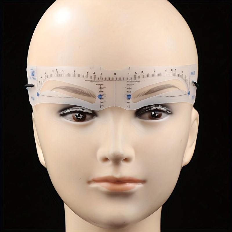 12Pcs Silicone Eyebrow Stencils for Perfect Eyebrow Makeup