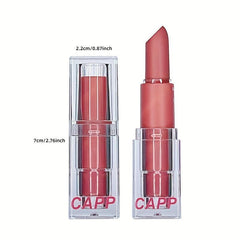 6-Color Matte Lip Gloss, Long-Lasting with Moisturizing Formula