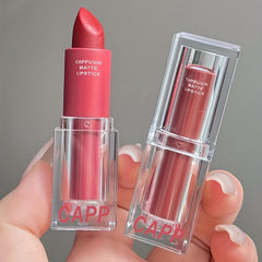 6-Color Matte Lip Gloss, Long-Lasting with Moisturizing Formula