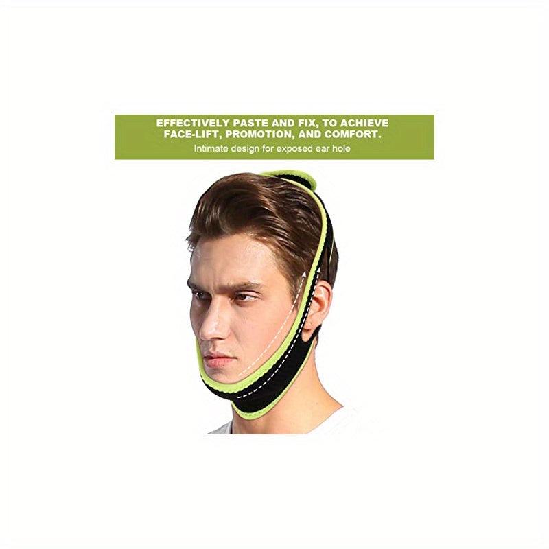 Men's V-Shaped Face Lifting Belt - Wrinkle Reduction