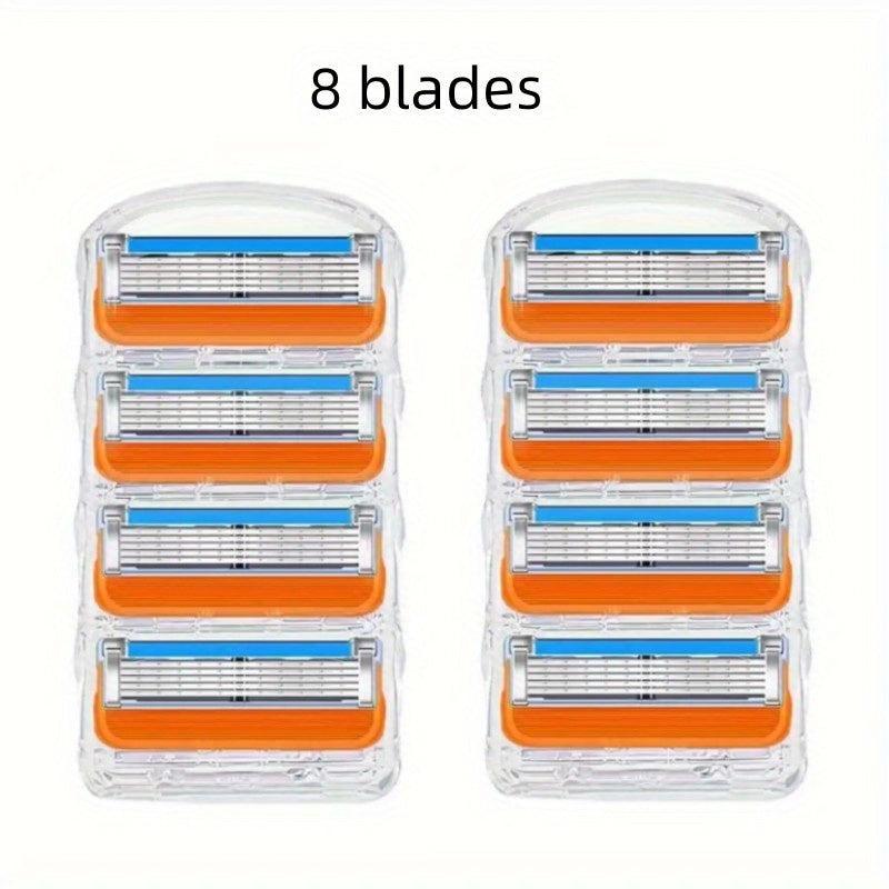 5 Layer Razor Blades 36 24 12 8 4pcs Replacement Blades Vintage Wet Shave