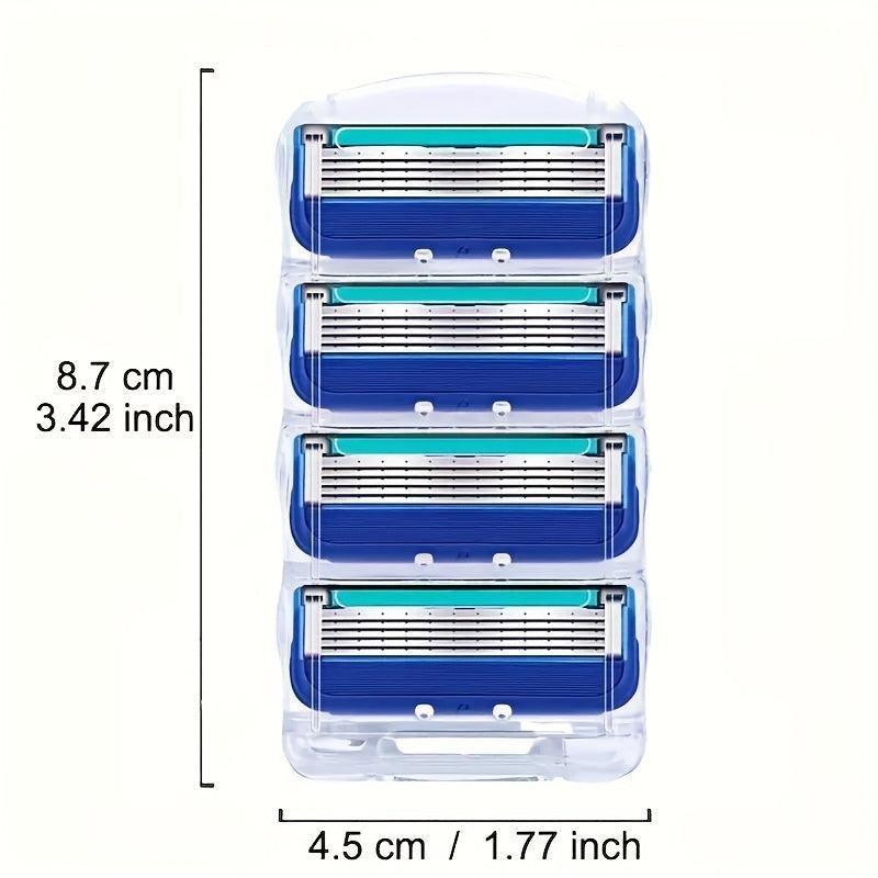 5 Layer Razor Blades 36 24 12 8 4pcs Replacement Blades Vintage Wet Shave