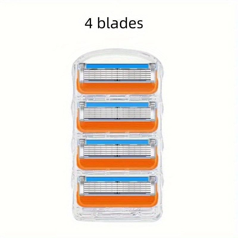 5 Layer Razor Blades 36 24 12 8 4pcs Replacement Blades Vintage Wet Shave
